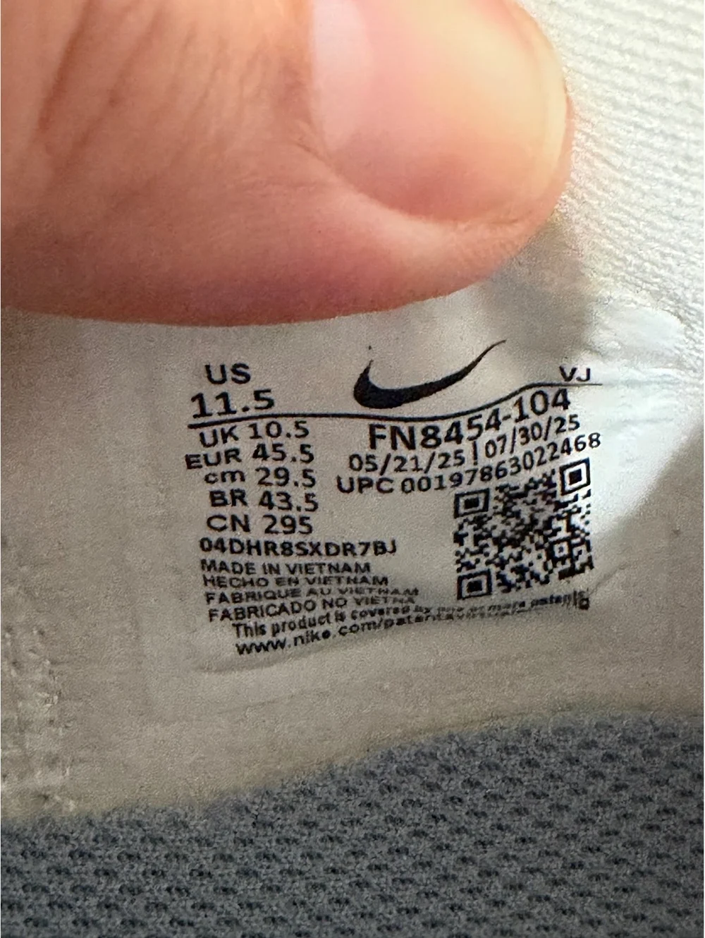 Nike size 11
